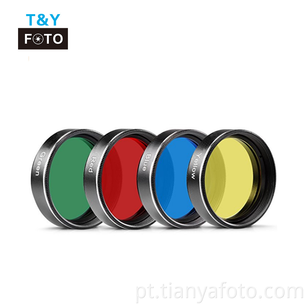 Standard 1.25" Telescope Color Filter Set